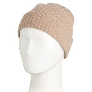 PORTOLANO Cashmere Ribbed Beanie